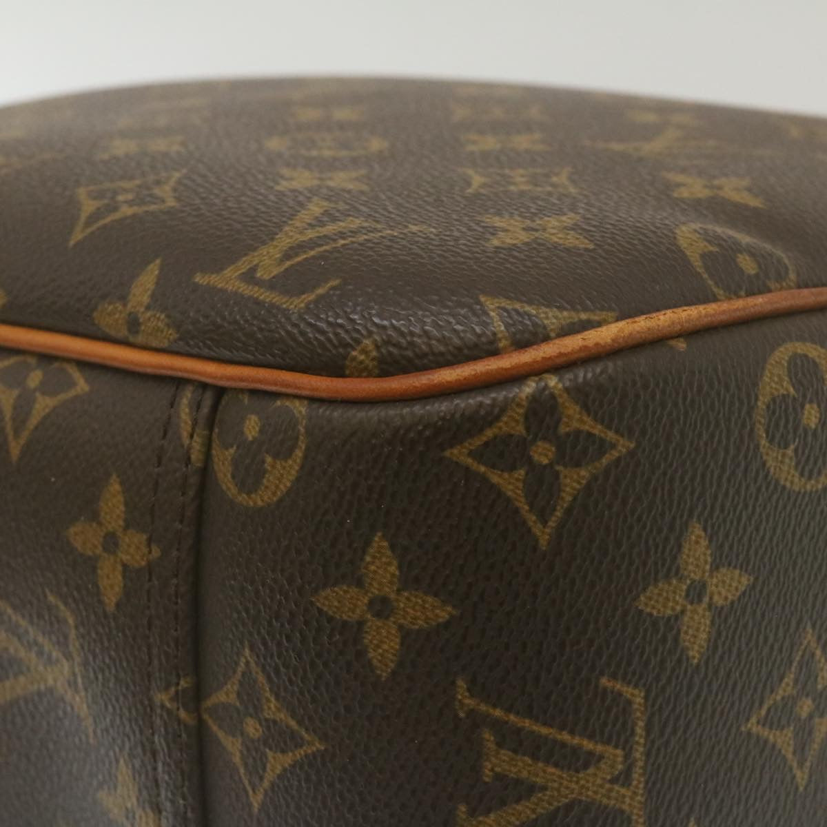 LOUIS VUITTON Monogram Excursion Hand Bag M41450 LV Auth 35120