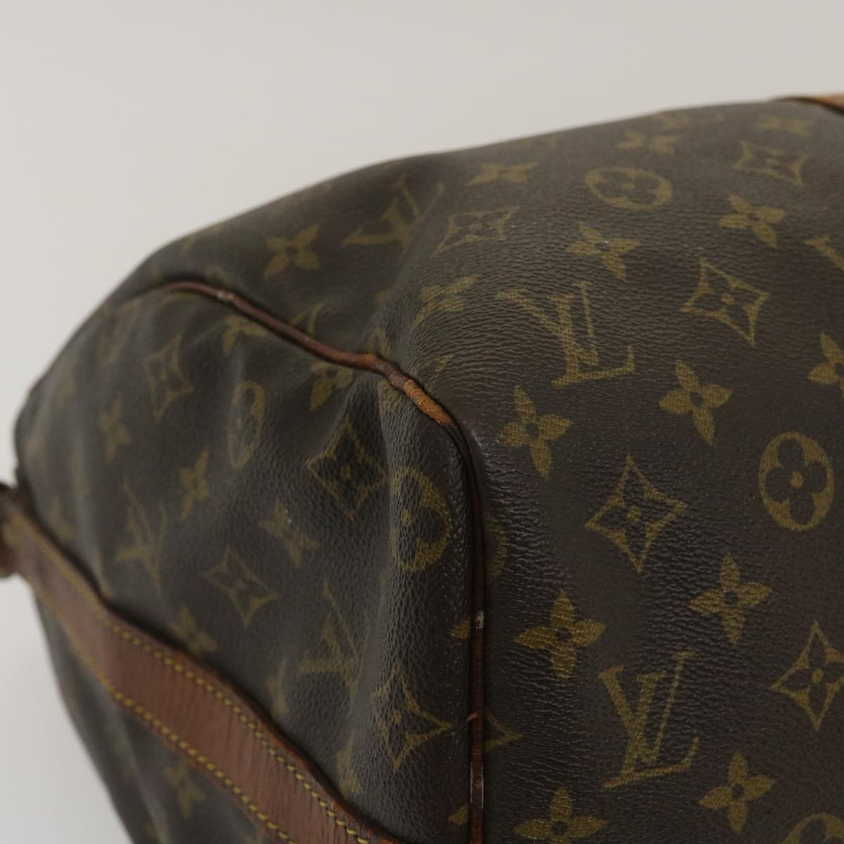 LOUIS VUITTON Monogram Keepall Bandouliere 45 Boston Bag M41418 LV Auth 35133