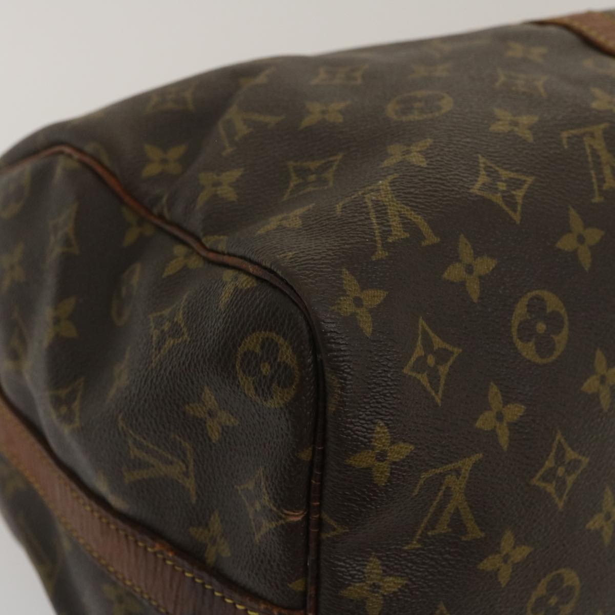 LOUIS VUITTON Monogram Keepall Bandouliere 45 Boston Bag M41418 LV Auth 35133