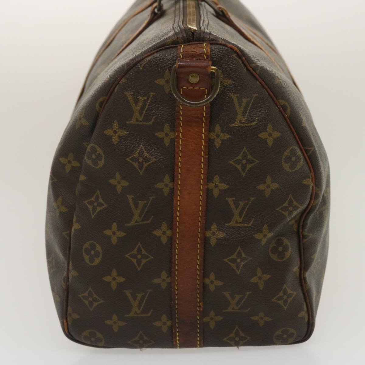 LOUIS VUITTON Monogram Keepall Bandouliere 45 Boston Bag M41418 LV Auth 35133