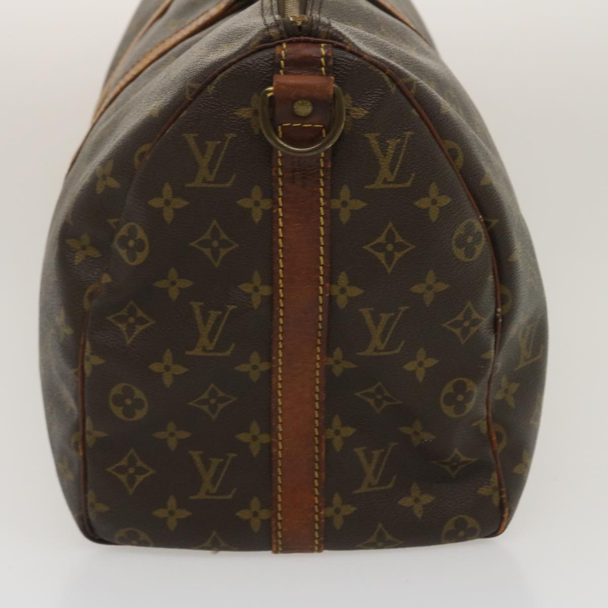 LOUIS VUITTON Monogram Keepall Bandouliere 45 Boston Bag M41418 LV Auth 35133