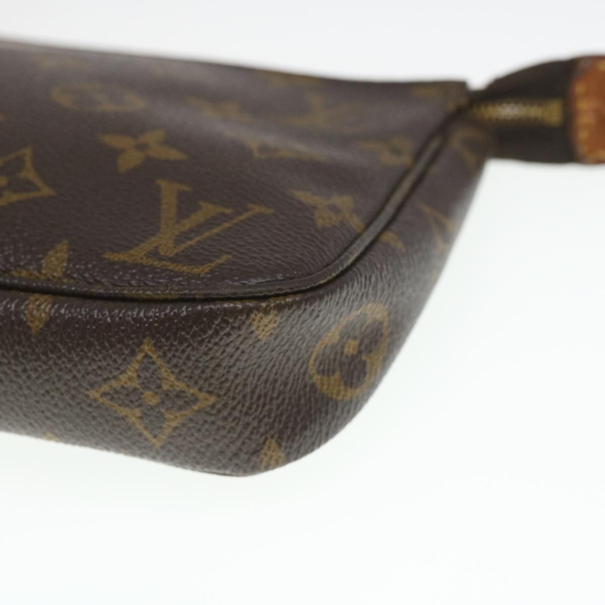 LOUIS VUITTON Monogram Pochette Accessoires Pouch M51980 LV Auth 35138