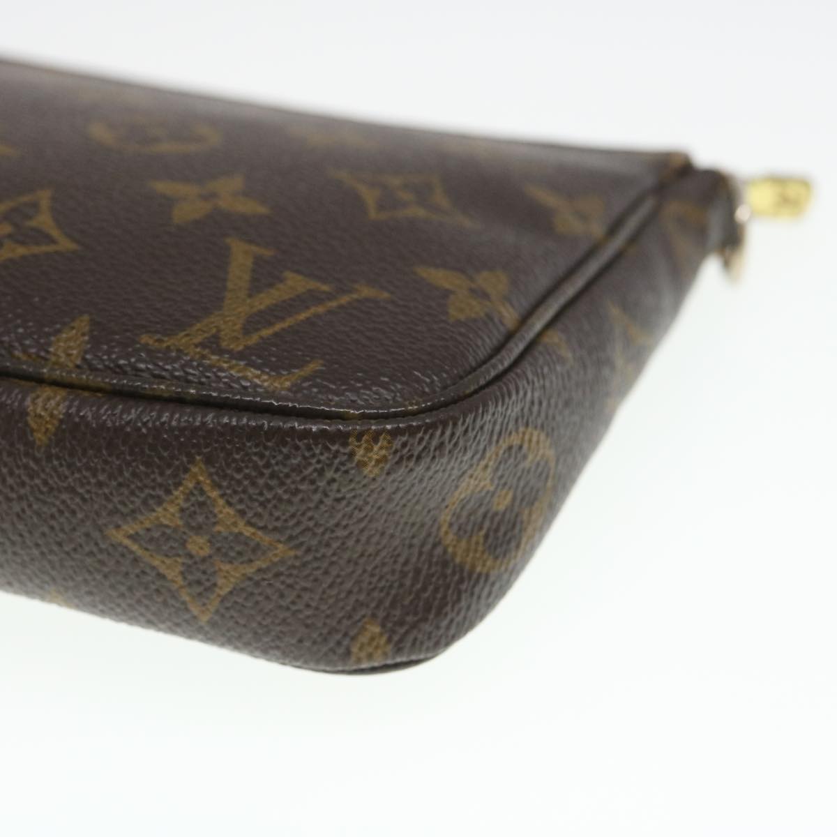 LOUIS VUITTON Monogram Pochette Accessoires Pouch M51980 LV Auth 35138