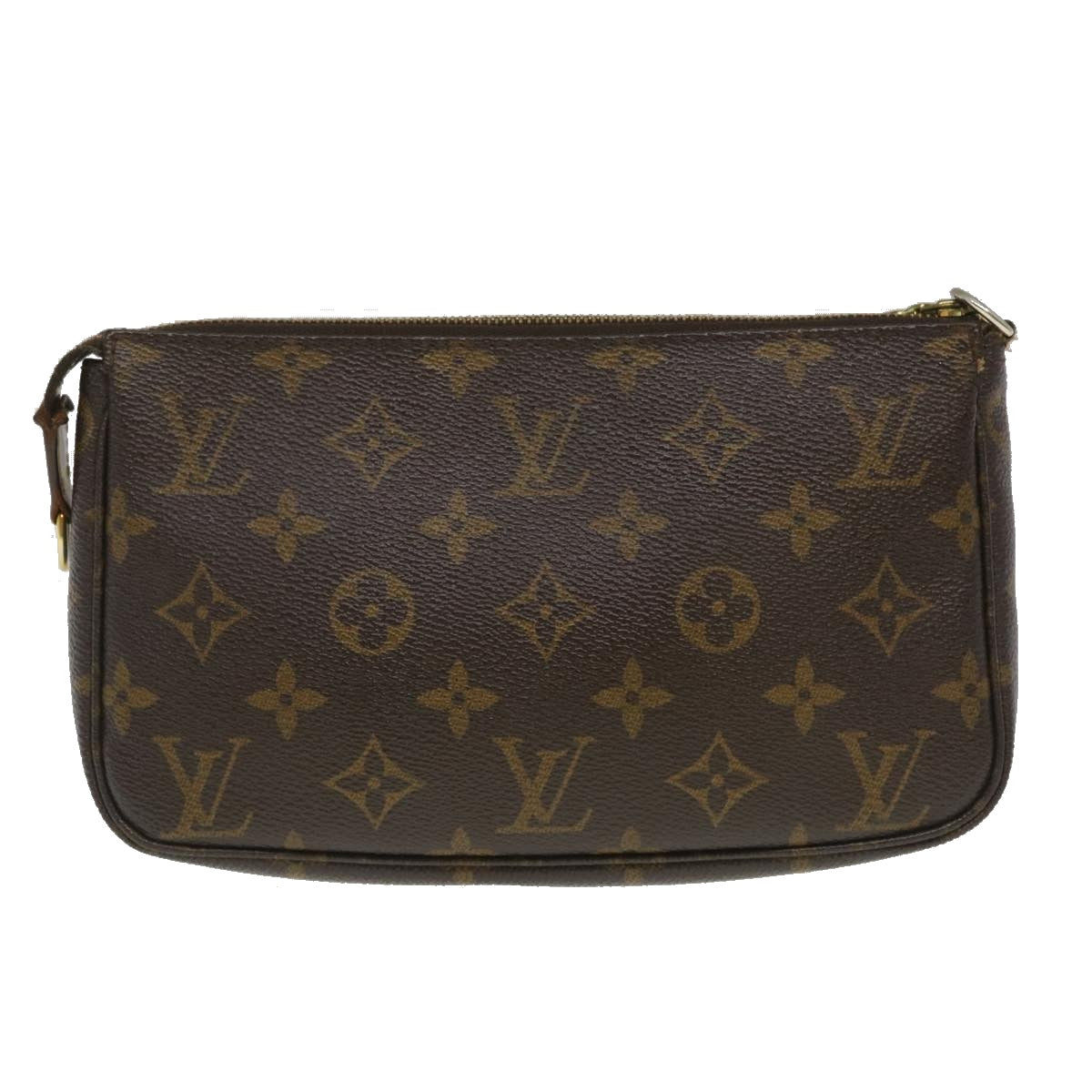 LOUIS VUITTON Monogram Pochette Accessoires Pouch M51980 LV Auth 35138