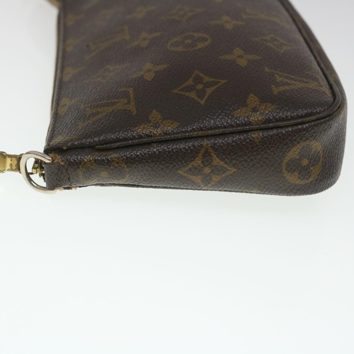 LOUIS VUITTON Monogram Pochette Accessoires Pouch M51980 LV Auth 35138