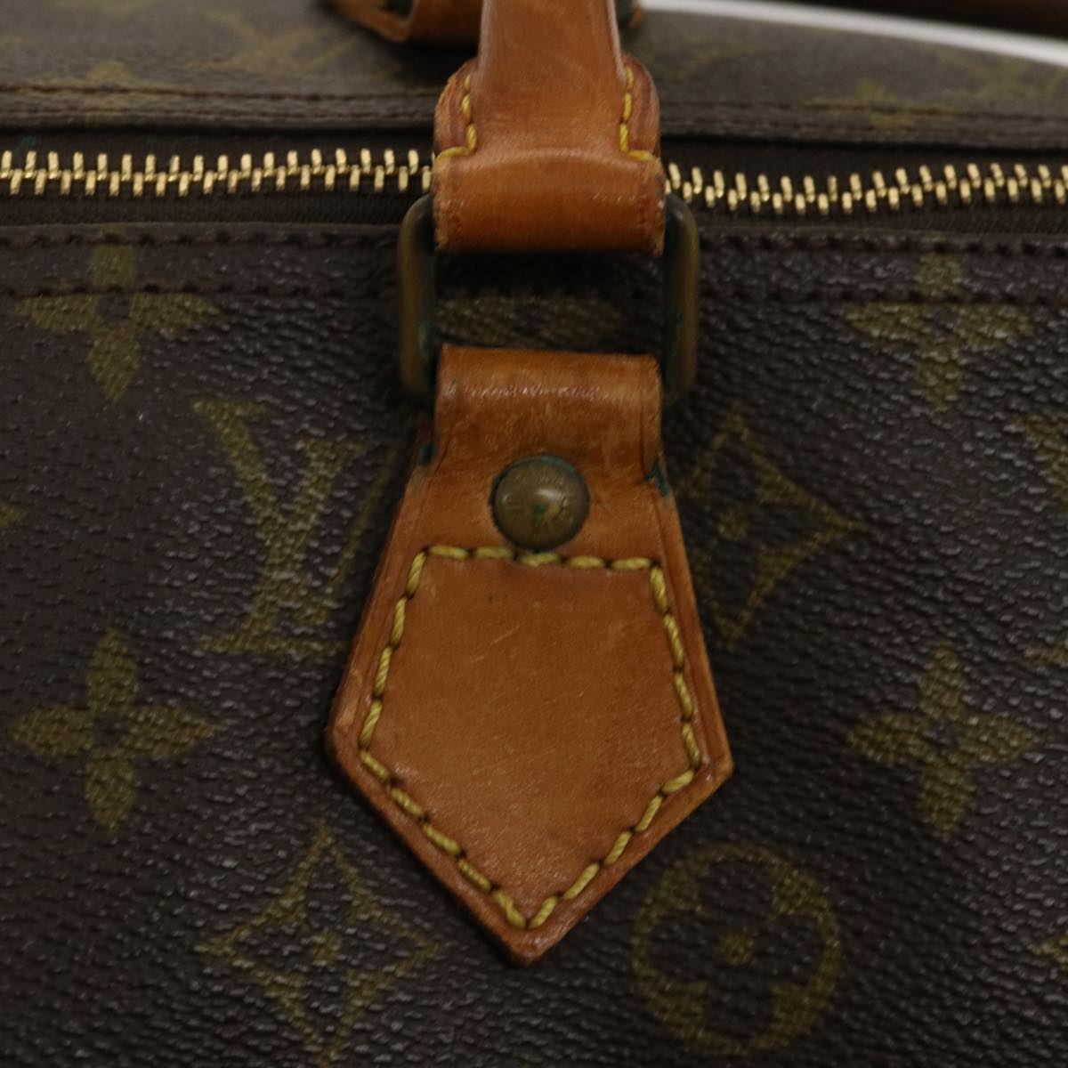 LOUIS VUITTON Monogram Speedy 40 Hand Bag M41522 LV Auth 35142