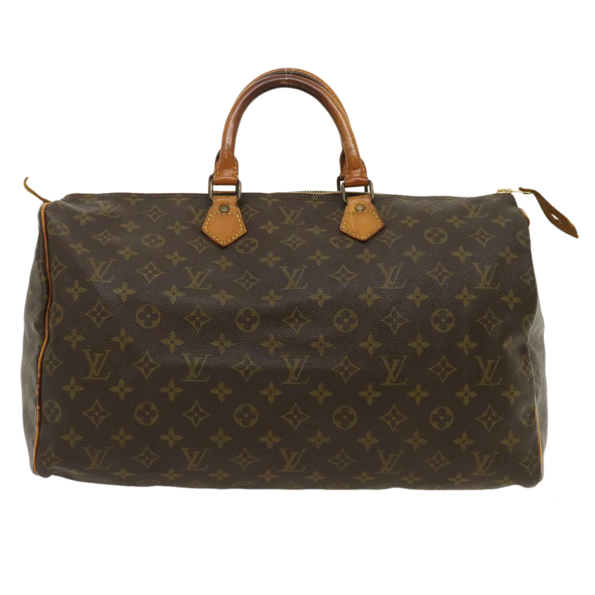 LOUIS VUITTON Monogram Speedy 40 Hand Bag M41522 LV Auth 35142