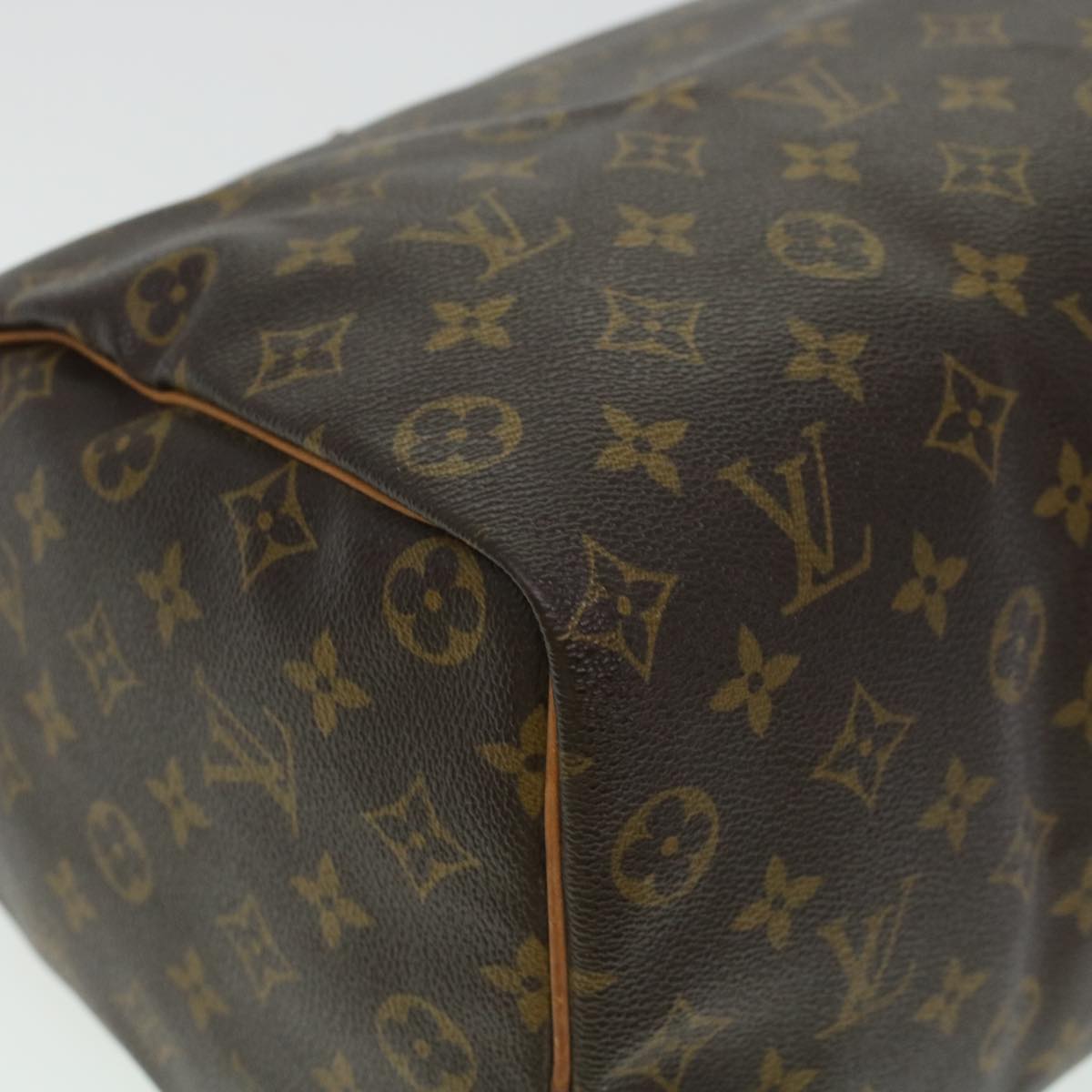 LOUIS VUITTON Monogram Speedy 35 Hand Bag M41524 LV Auth nh554