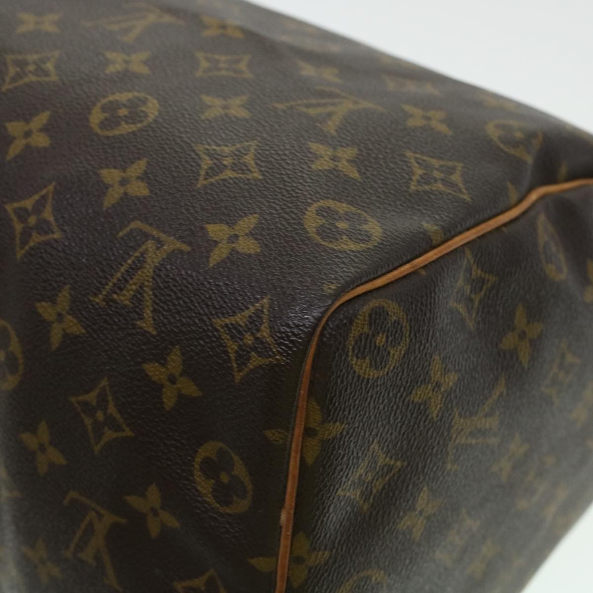 LOUIS VUITTON Monogram Speedy 35 Hand Bag M41524 LV Auth nh554