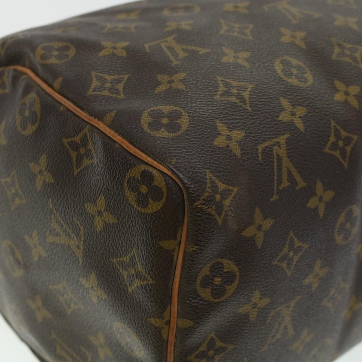 LOUIS VUITTON Monogram Speedy 35 Hand Bag M41524 LV Auth nh554