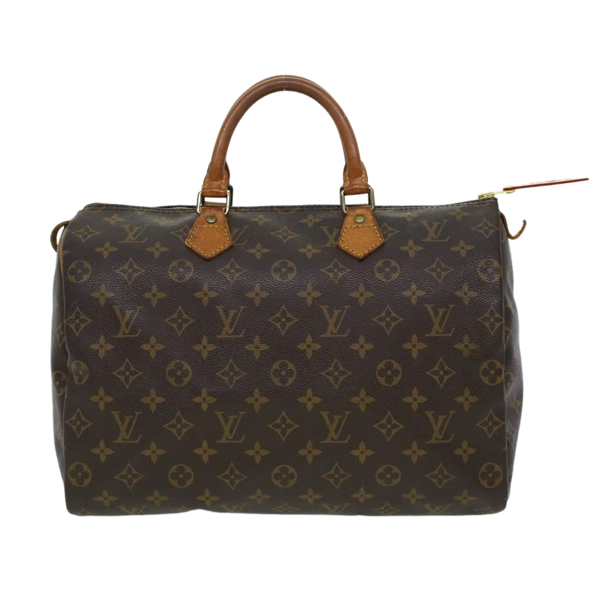 LOUIS VUITTON Monogram Speedy 35 Hand Bag M41524 LV Auth nh554