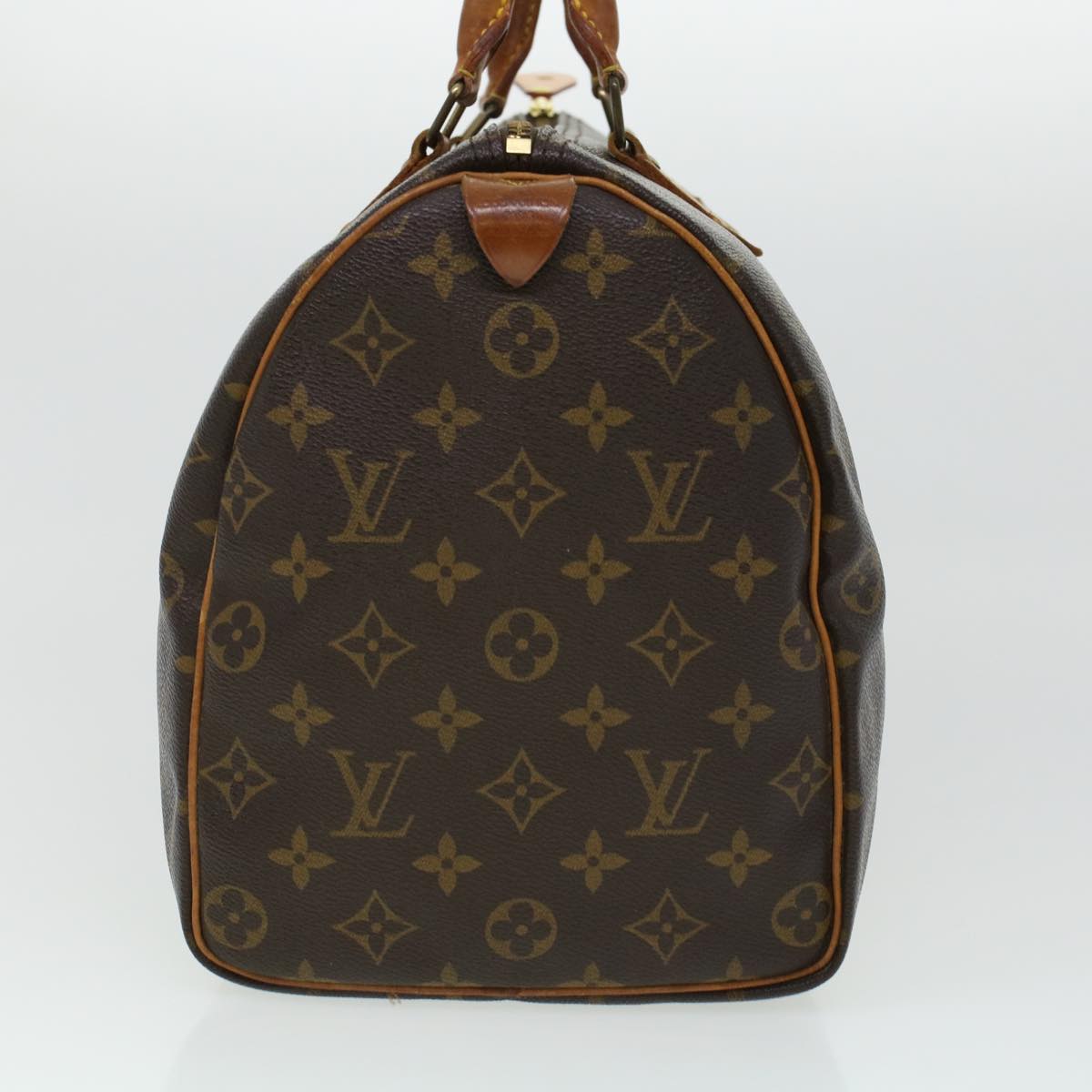 LOUIS VUITTON Monogram Speedy 35 Hand Bag M41524 LV Auth nh554