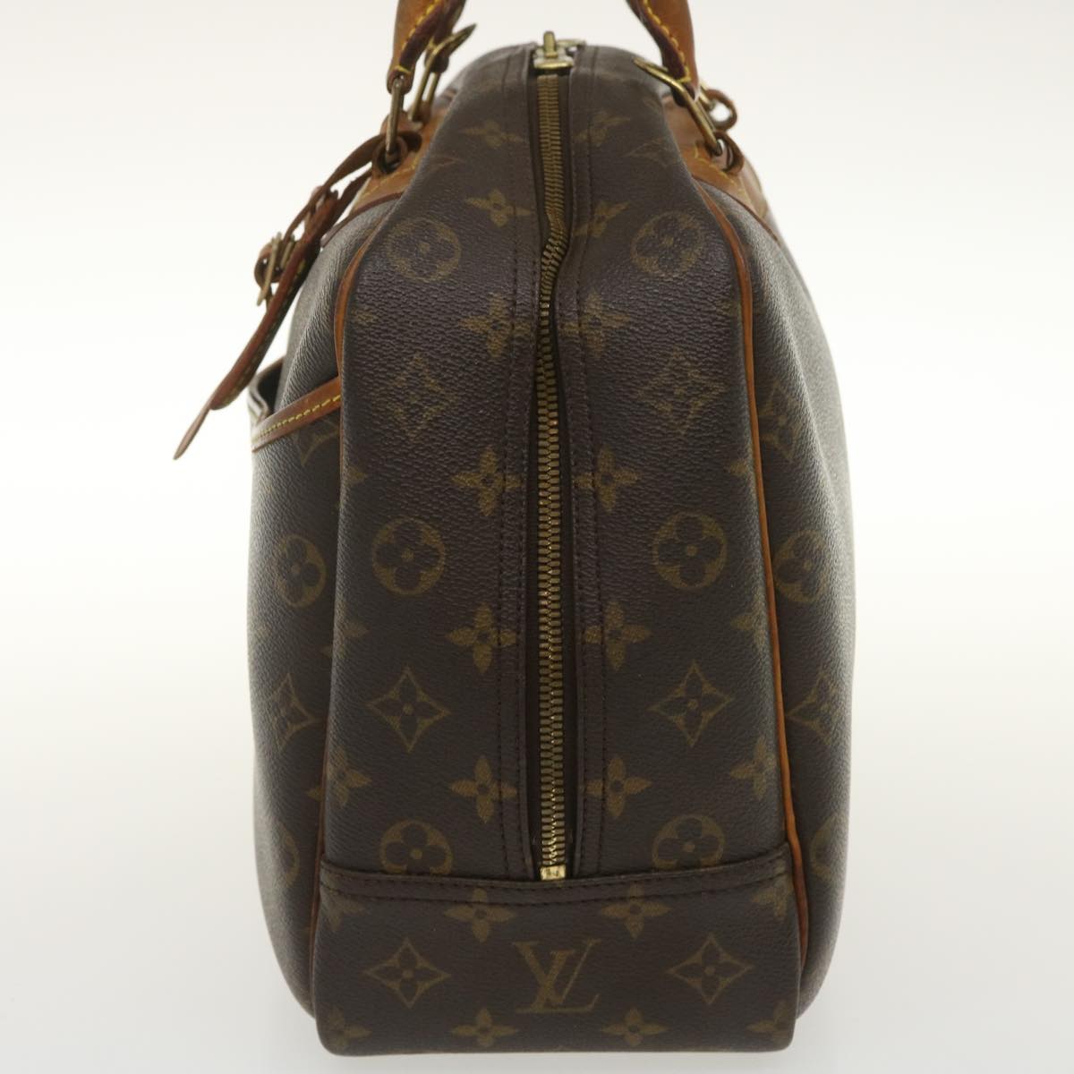 LOUIS VUITTON Monogram Deauville Hand Bag M47270 LV Auth 35144