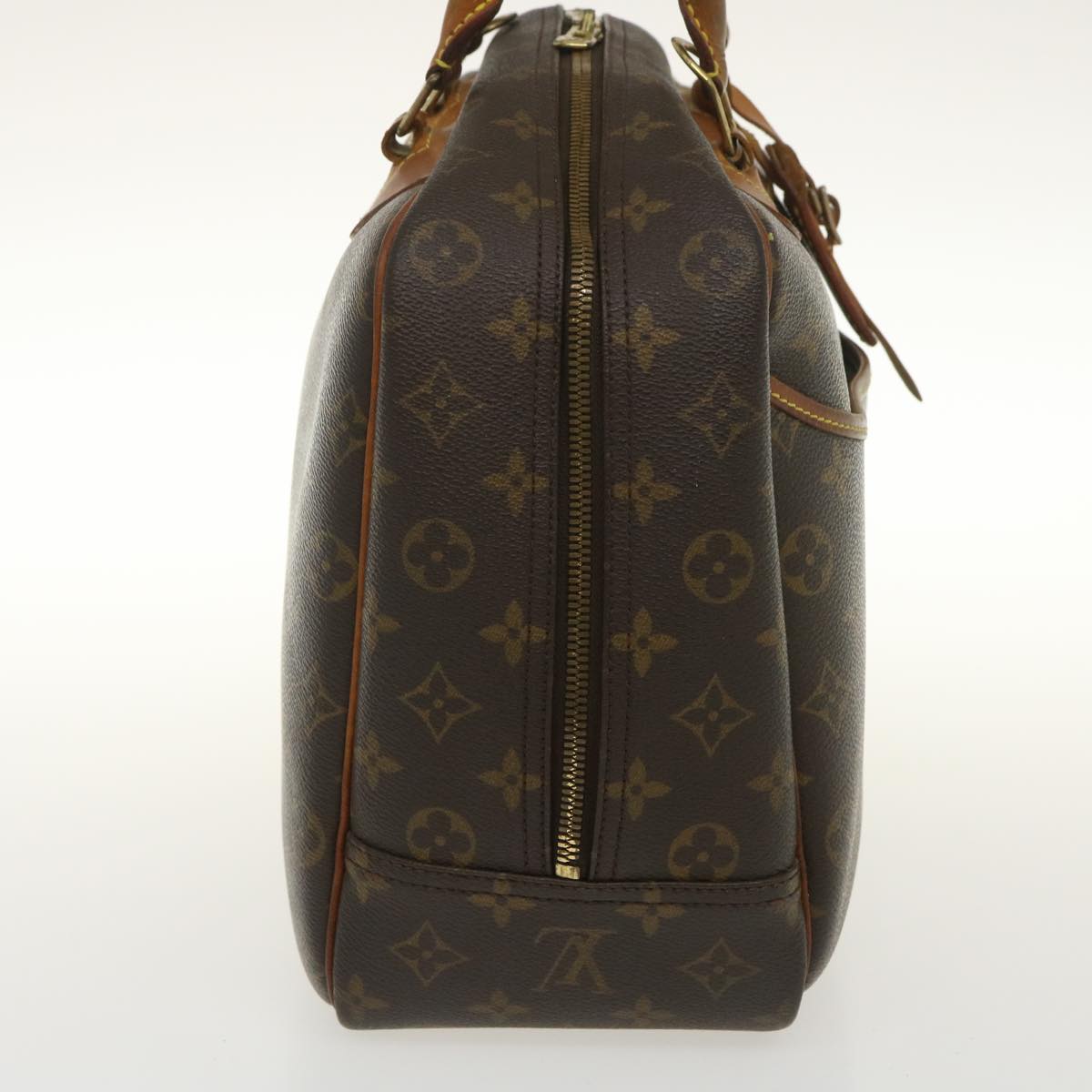 LOUIS VUITTON Monogram Deauville Hand Bag M47270 LV Auth 35144