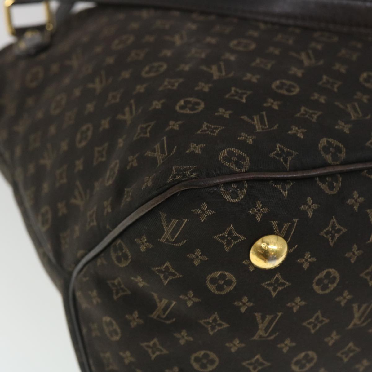 LOUIS VUITTON Monogram Idylle Ballad PM Tote Bag Dark Brown M40573 LV Auth 35148