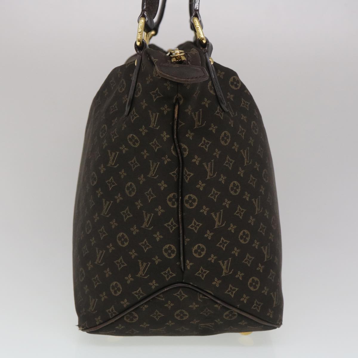 LOUIS VUITTON Monogram Idylle Ballad PM Tote Bag Dark Brown M40573 LV Auth 35148