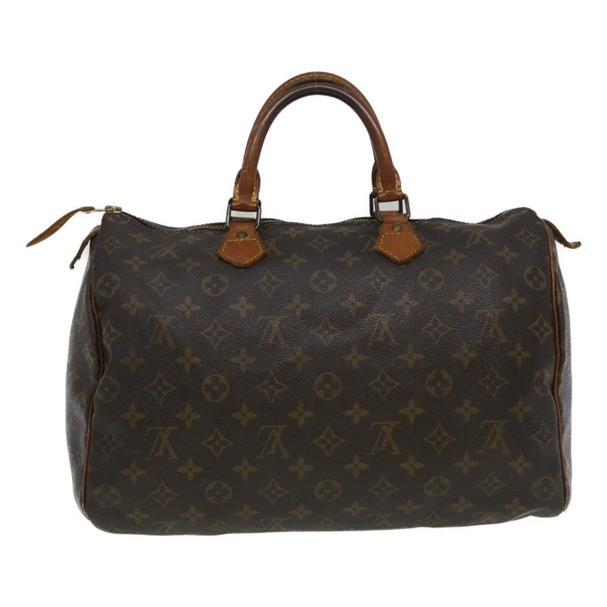 LOUIS VUITTON Monogram Speedy 35 Hand Bag M41524 LV Auth 35150 - 0