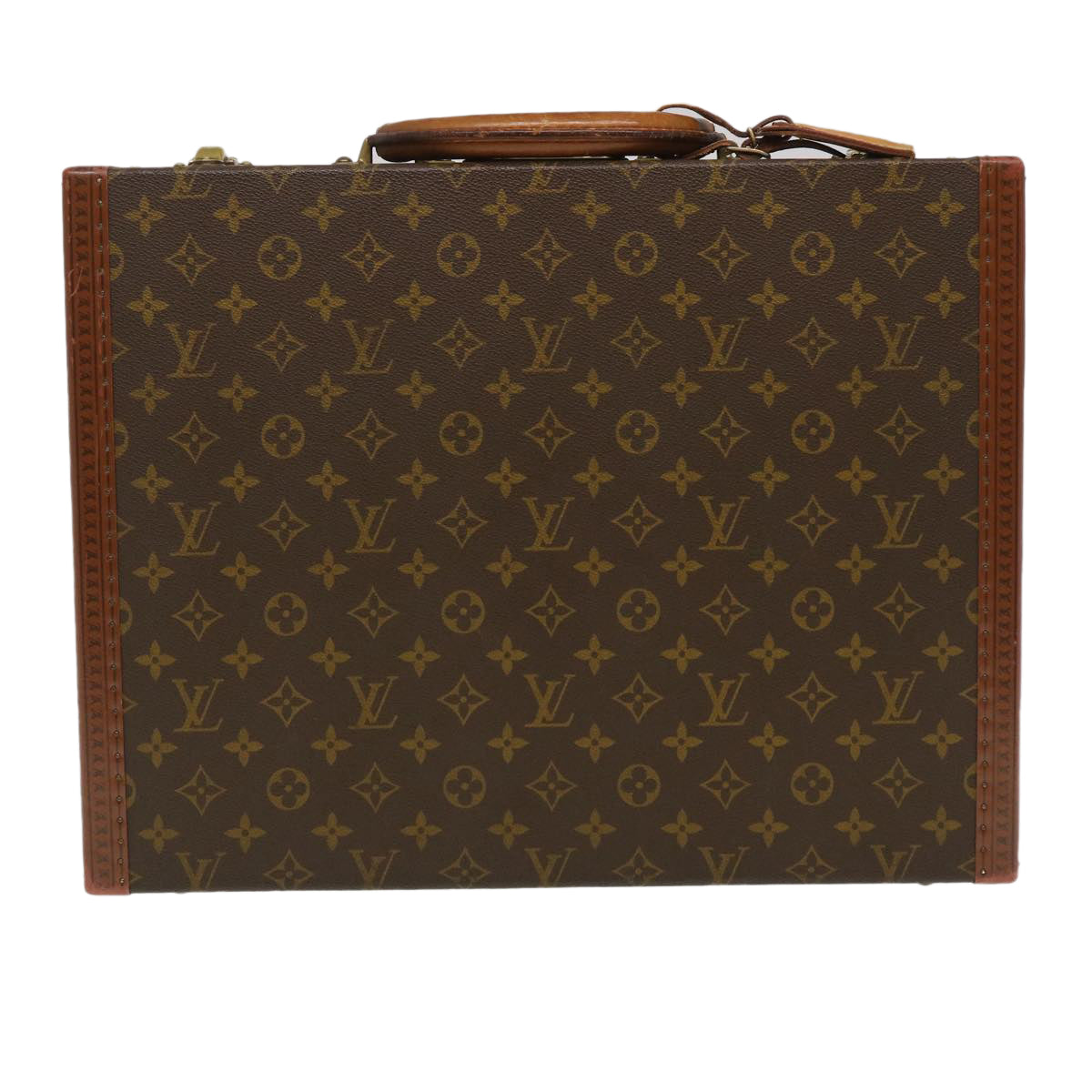 LOUIS VUITTON Monogram President Trunk Vintage M53012 LV Auth 35153A - 0