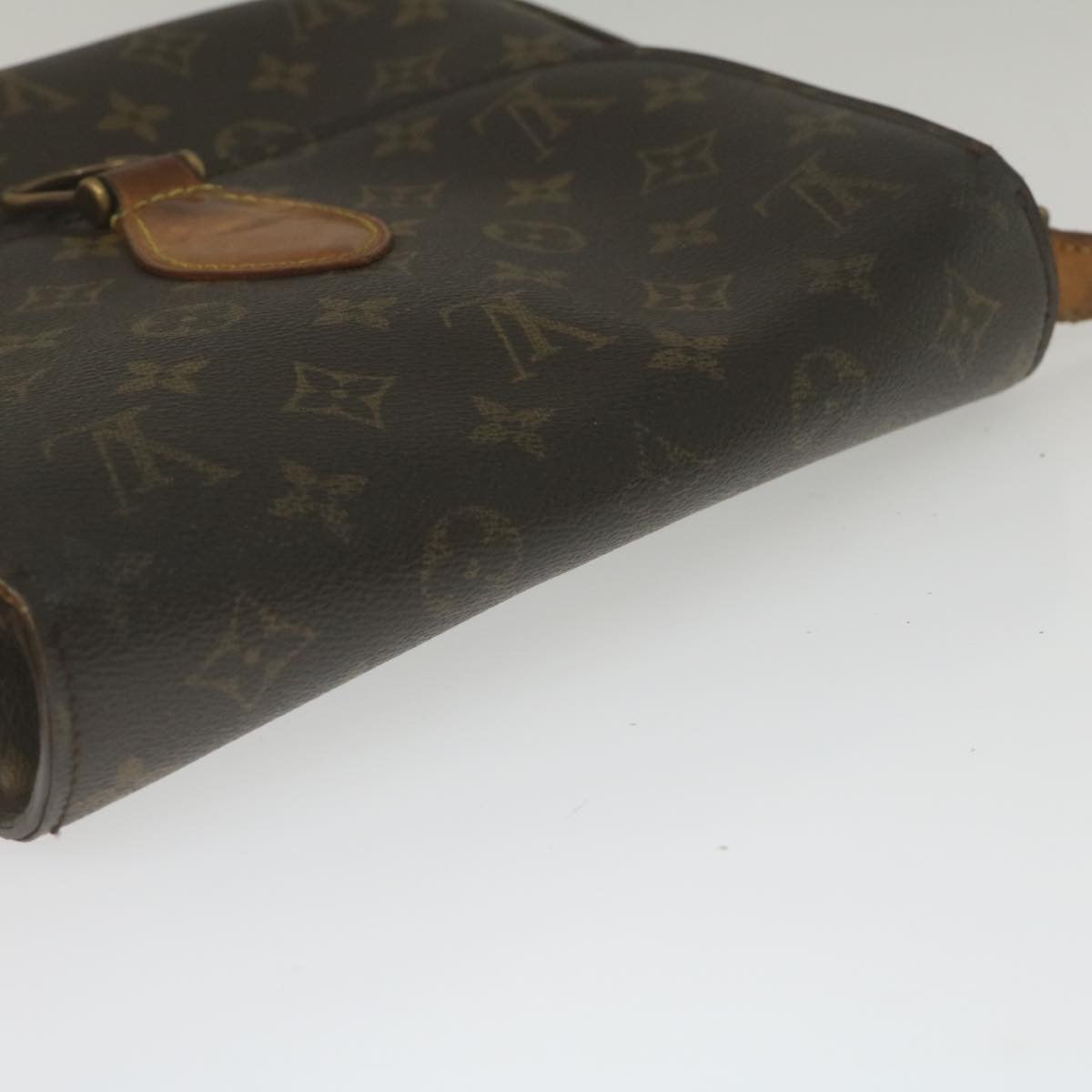 LOUIS VUITTON Monogram Saint Cloud GM Shoulder Bag Vintage M51242 LV Auth nh588