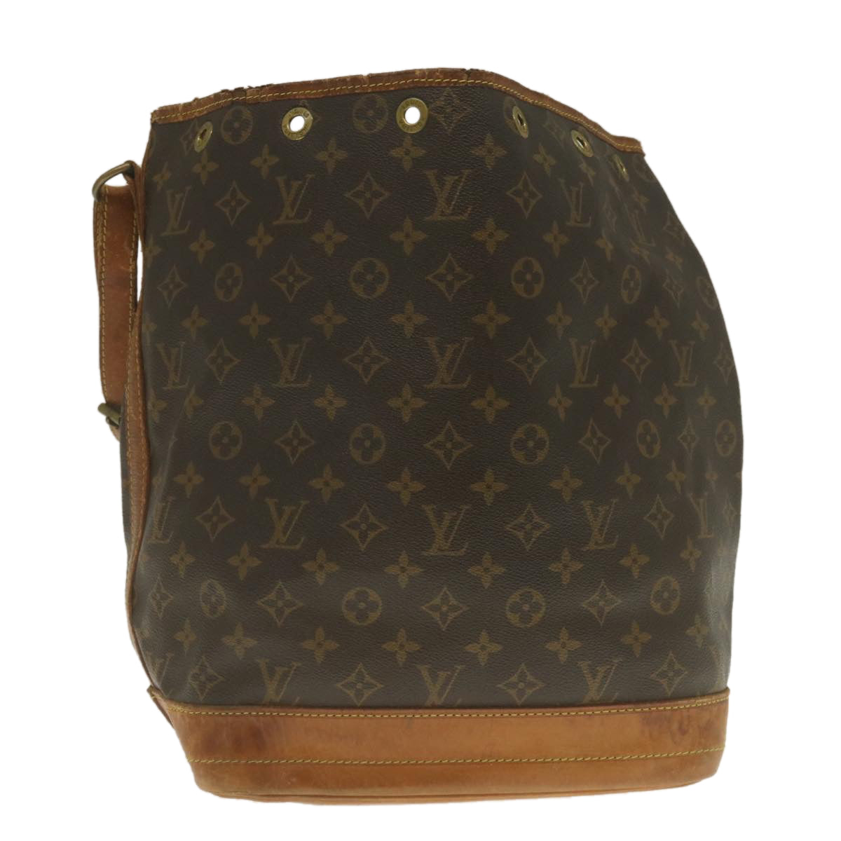 LOUIS VUITTON Monogram Noe Shoulder Bag M42224 LV Auth 35166