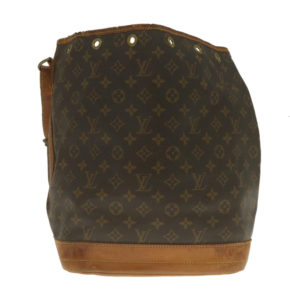 LOUIS VUITTON Monogram Noe Shoulder Bag M42224 LV Auth 35166