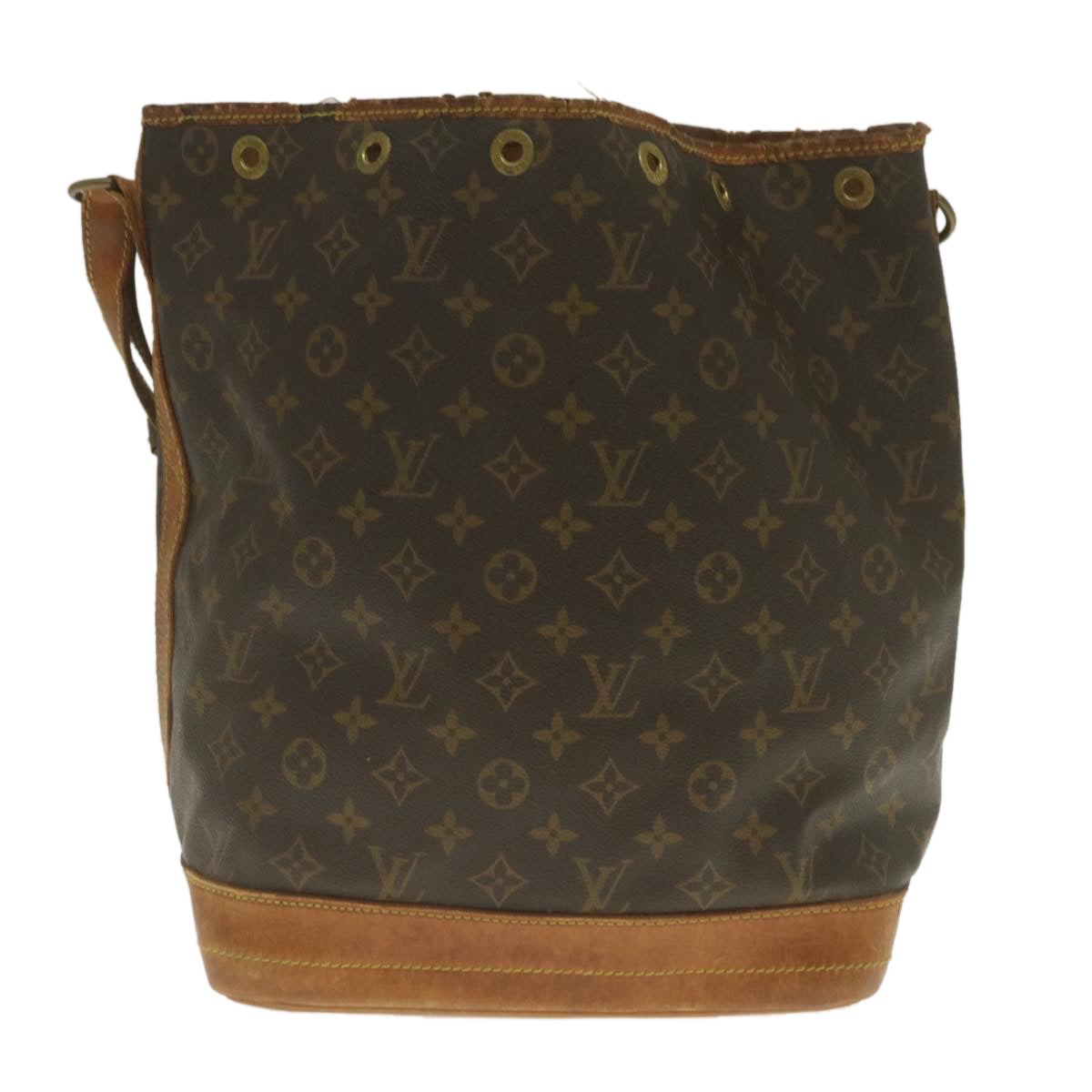 LOUIS VUITTON Monogram Noe Shoulder Bag M42224 LV Auth 35166