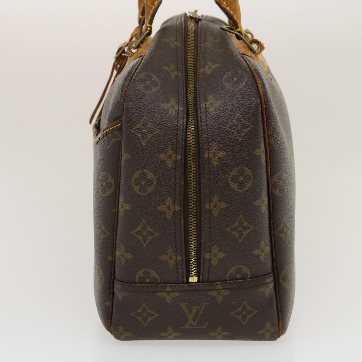 LOUIS VUITTON Monogram Deauville Hand Bag M47270 LV Auth 35169