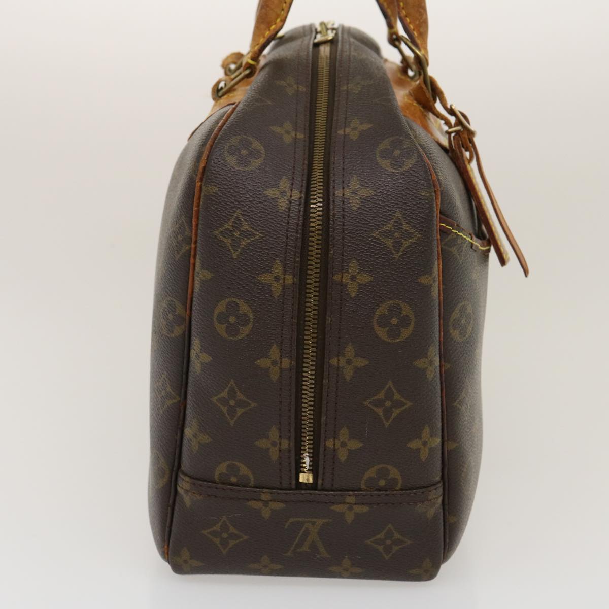 LOUIS VUITTON Monogram Deauville Hand Bag M47270 LV Auth 35169