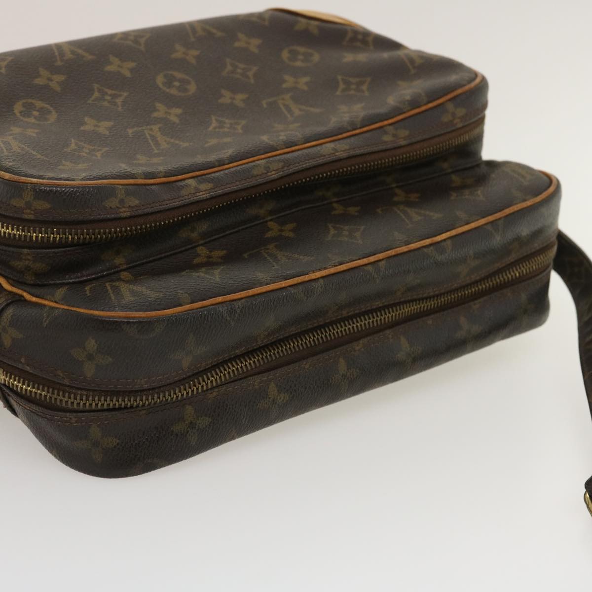 LOUIS VUITTON Monogram Nile Shoulder Bag M45244 LV Auth 35177