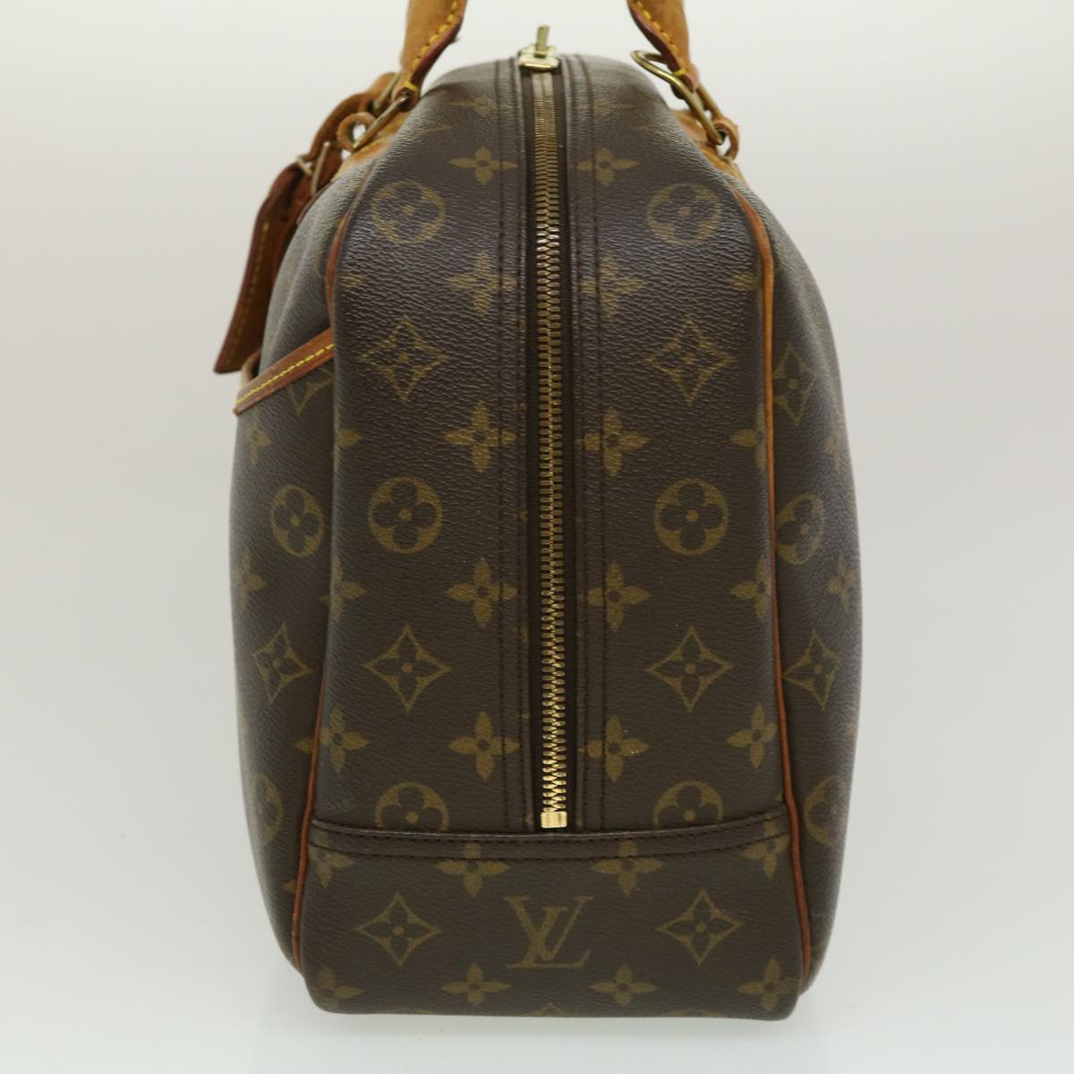 LOUIS VUITTON Monogram Deauville Hand Bag M47270 LV Auth 35183