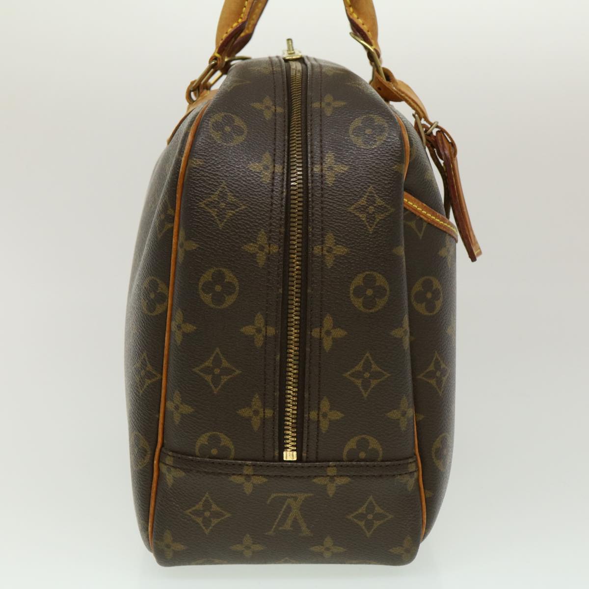 LOUIS VUITTON Monogram Deauville Hand Bag M47270 LV Auth 35183