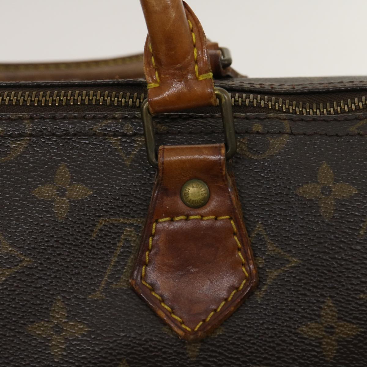 LOUIS VUITTON Monogram Speedy 30 Hand Bag M41526 LV Auth 35184