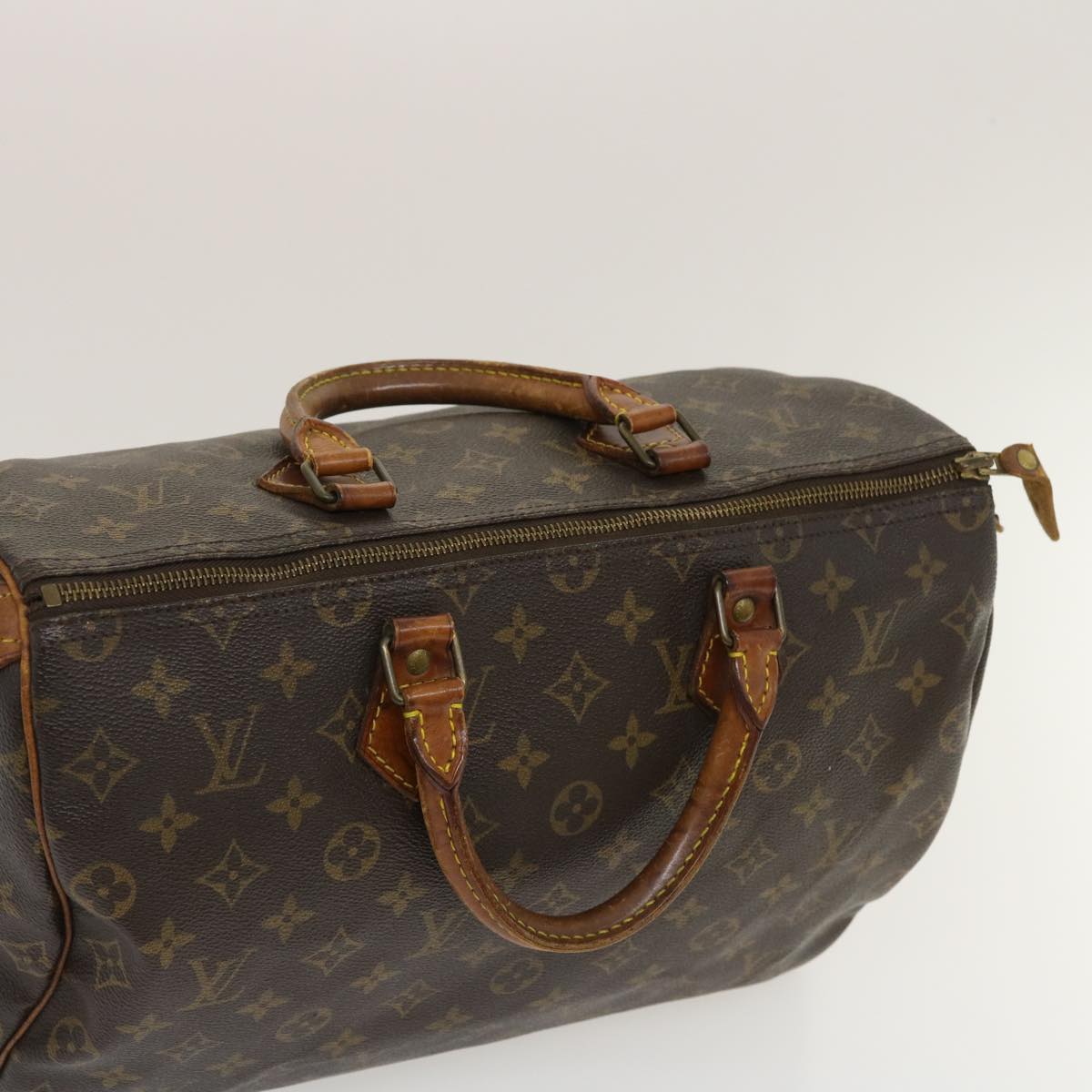 LOUIS VUITTON Monogram Speedy 30 Hand Bag M41526 LV Auth 35184