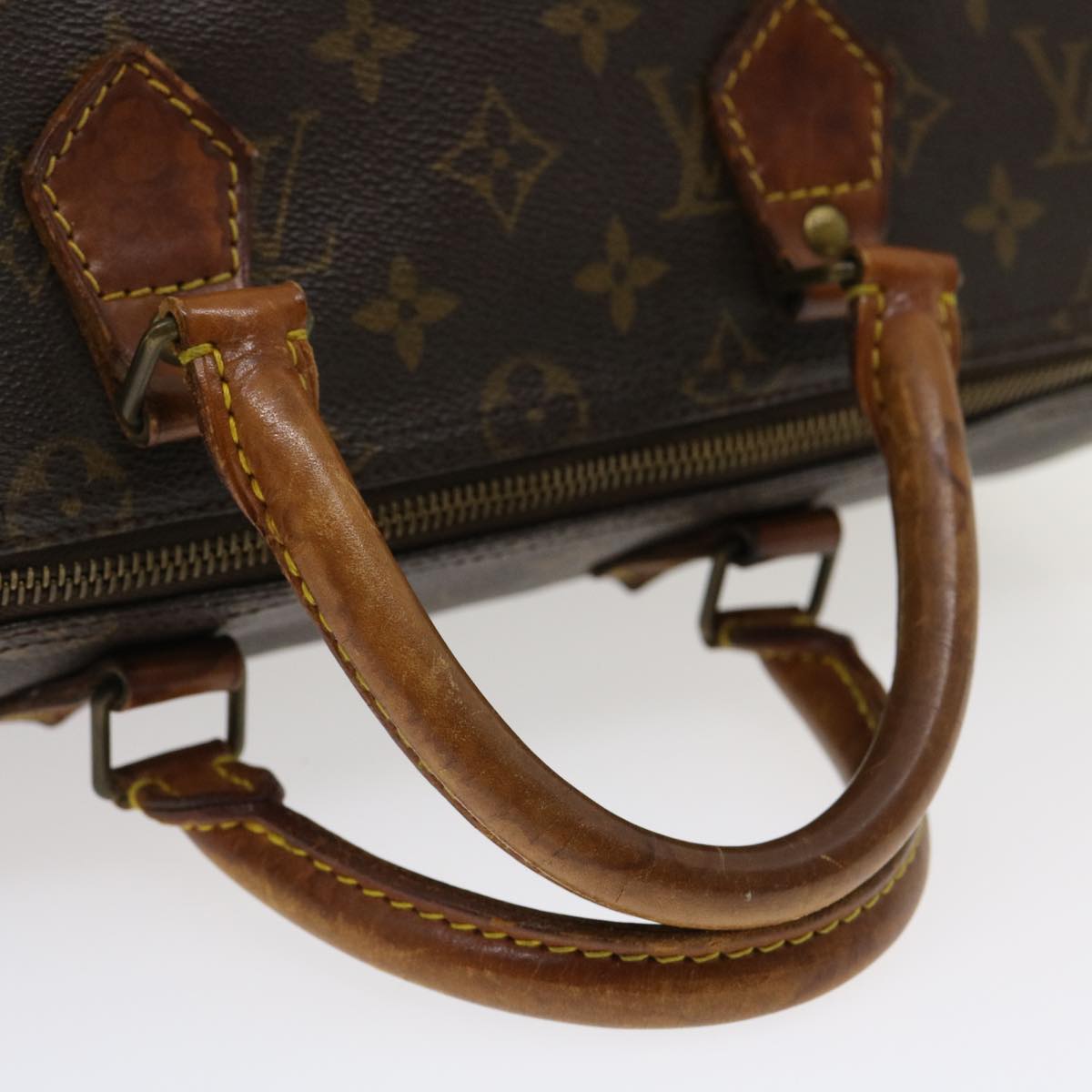 LOUIS VUITTON Monogram Speedy 30 Hand Bag M41526 LV Auth 35184