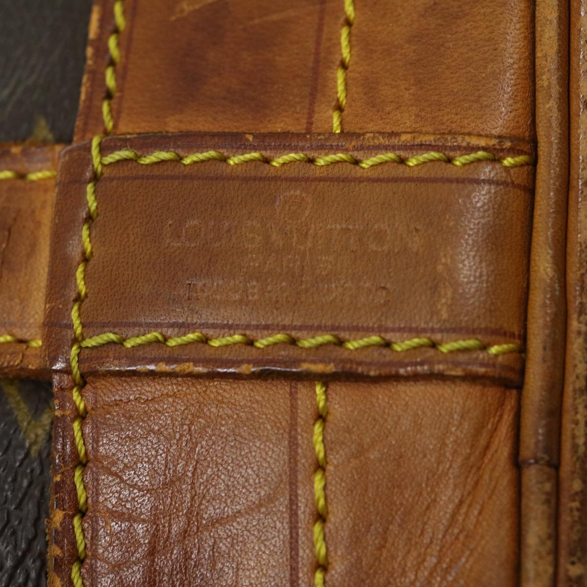 LOUIS VUITTON Monogram Noe Shoulder Bag M42224 LV Auth 35194