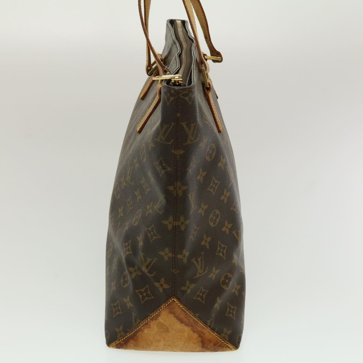 LOUIS VUITTON Monogram Cabas Mezzo Tote Bag M51151 LV Auth 35209