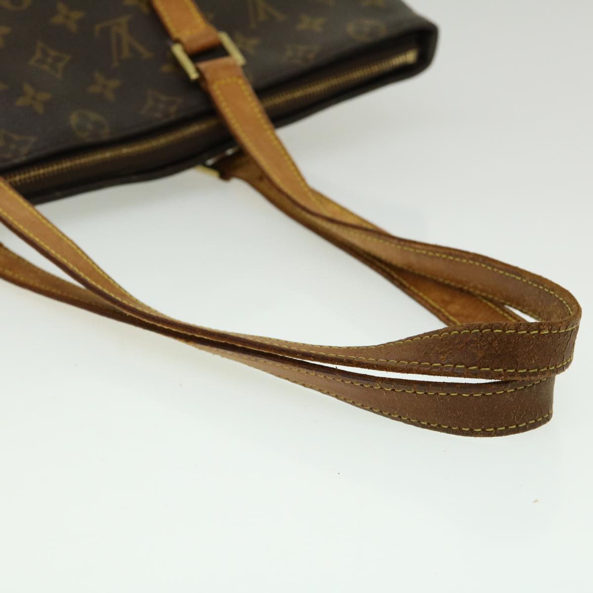 LOUIS VUITTON Monogram Cabas Mezzo Tote Bag M51151 LV Auth 35209