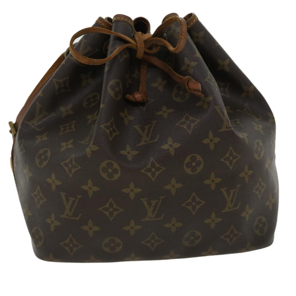 LOUIS VUITTON Monogram Petit Noe Shoulder Bag M42226 LV Auth 35216