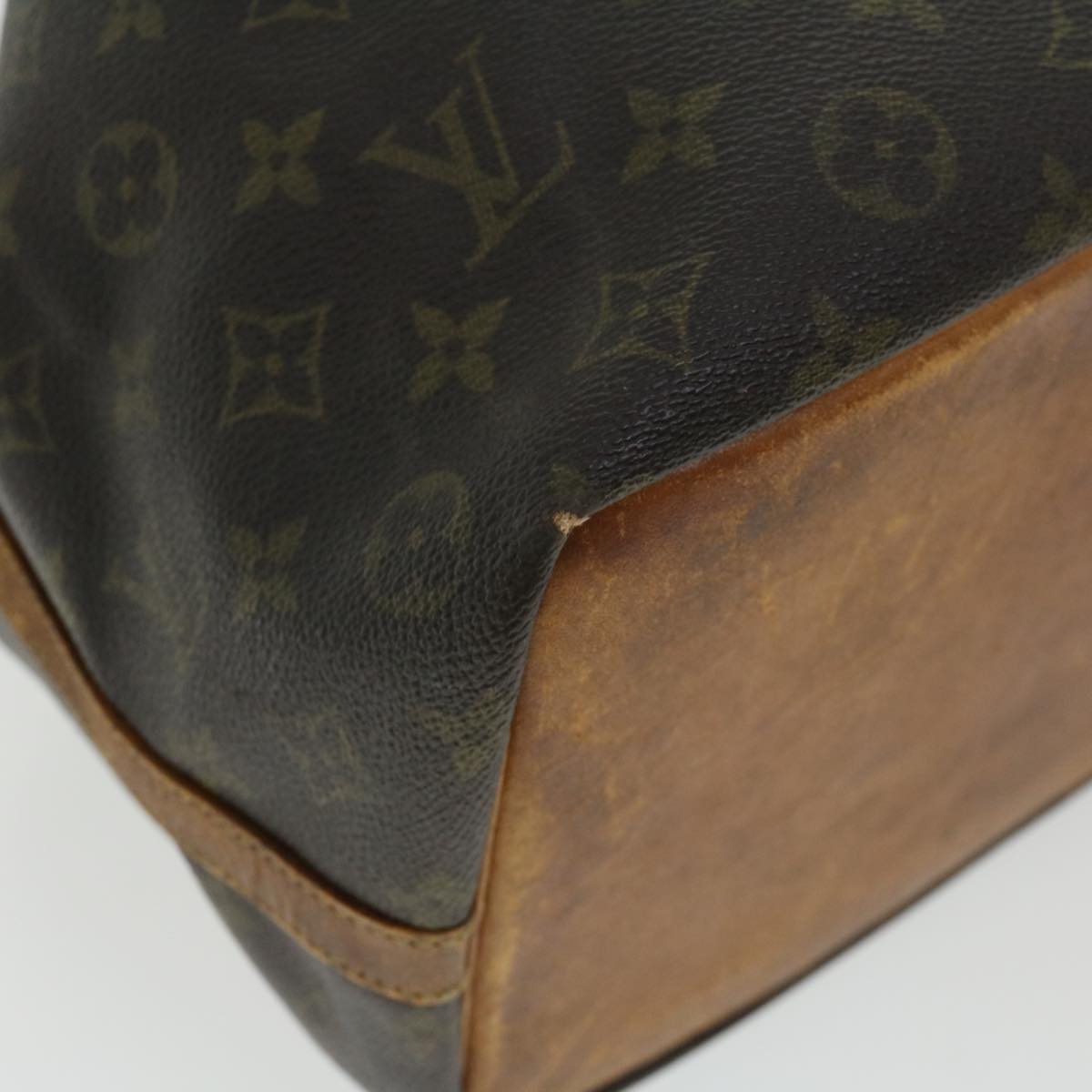 LOUIS VUITTON Monogram Petit Noe Shoulder Bag M42226 LV Auth 35218