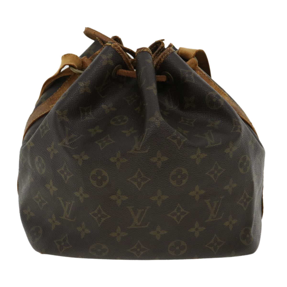 LOUIS VUITTON Monogram Petit Noe Shoulder Bag M42226 LV Auth 35218