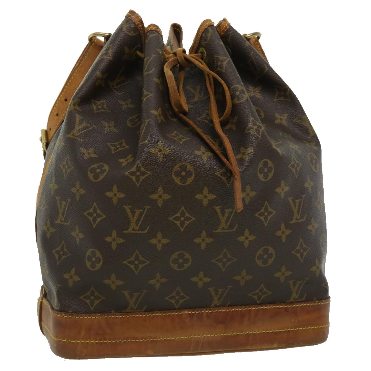 LOUIS VUITTON Monogram Noe Shoulder Bag M42224 LV Auth 35229