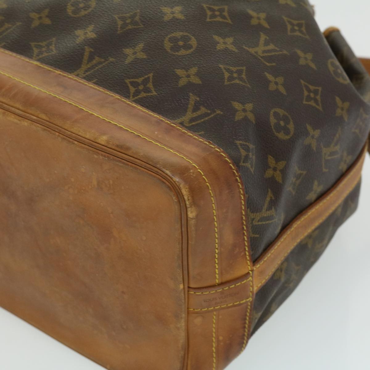 LOUIS VUITTON Monogram Noe Shoulder Bag M42224 LV Auth 35229