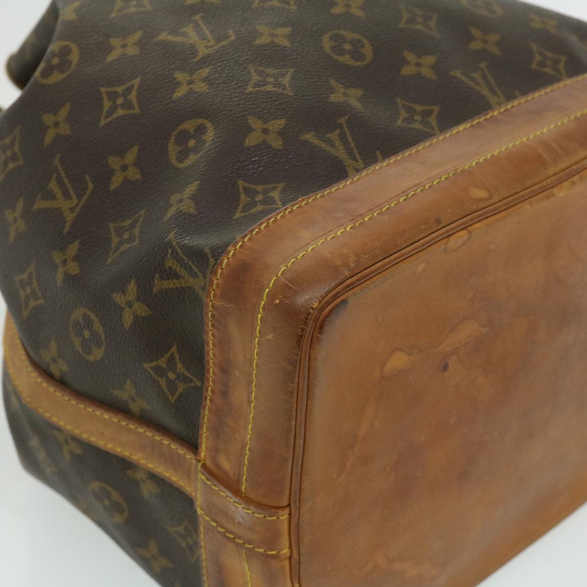 LOUIS VUITTON Monogram Noe Shoulder Bag M42224 LV Auth 35229