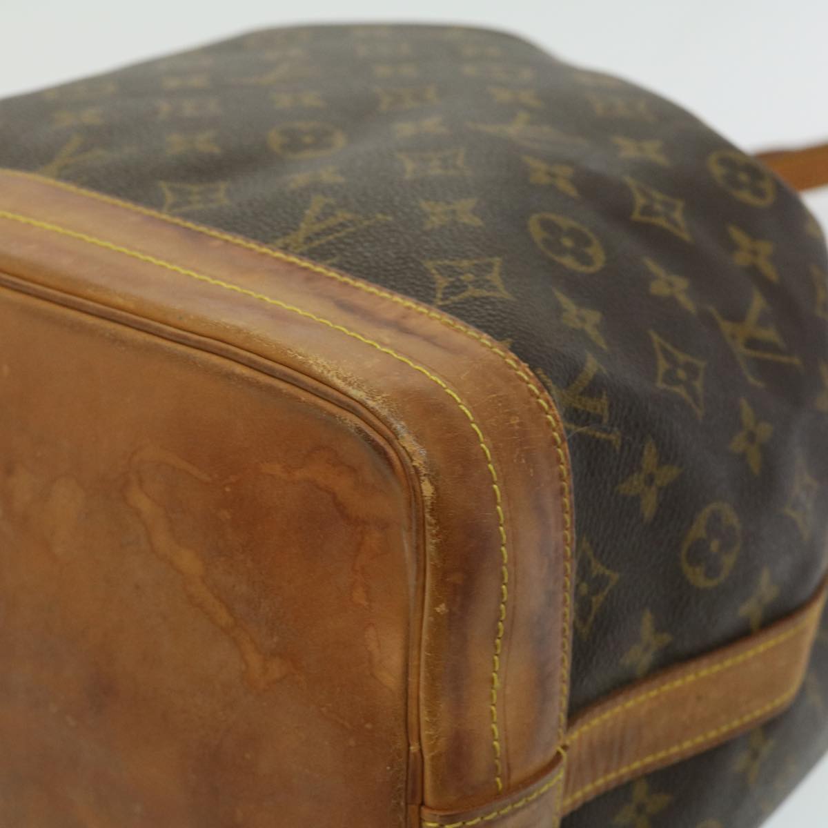 LOUIS VUITTON Monogram Noe Shoulder Bag M42224 LV Auth 35229