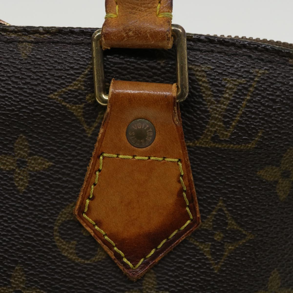 LOUIS VUITTON Monogram Alma Hand Bag M51130 LV Auth 35243