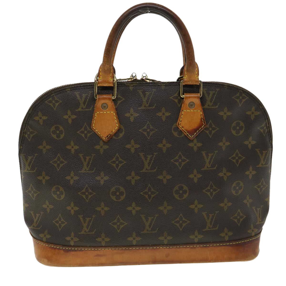 LOUIS VUITTON Monogram Alma Hand Bag M51130 LV Auth 35243