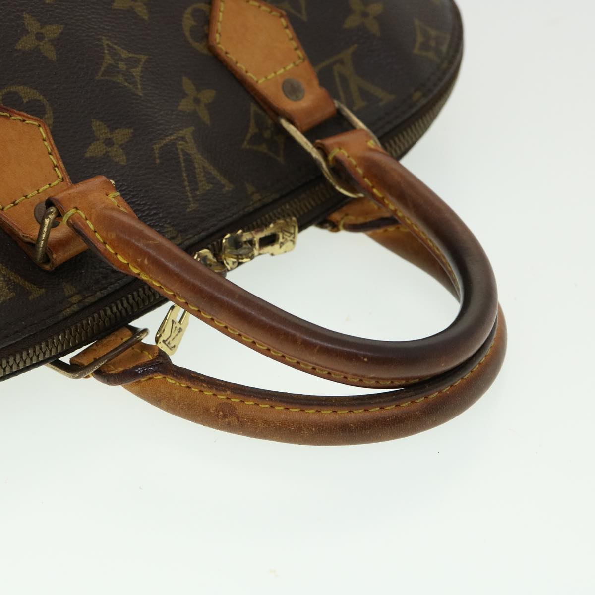 LOUIS VUITTON Monogram Alma Hand Bag M51130 LV Auth 35243