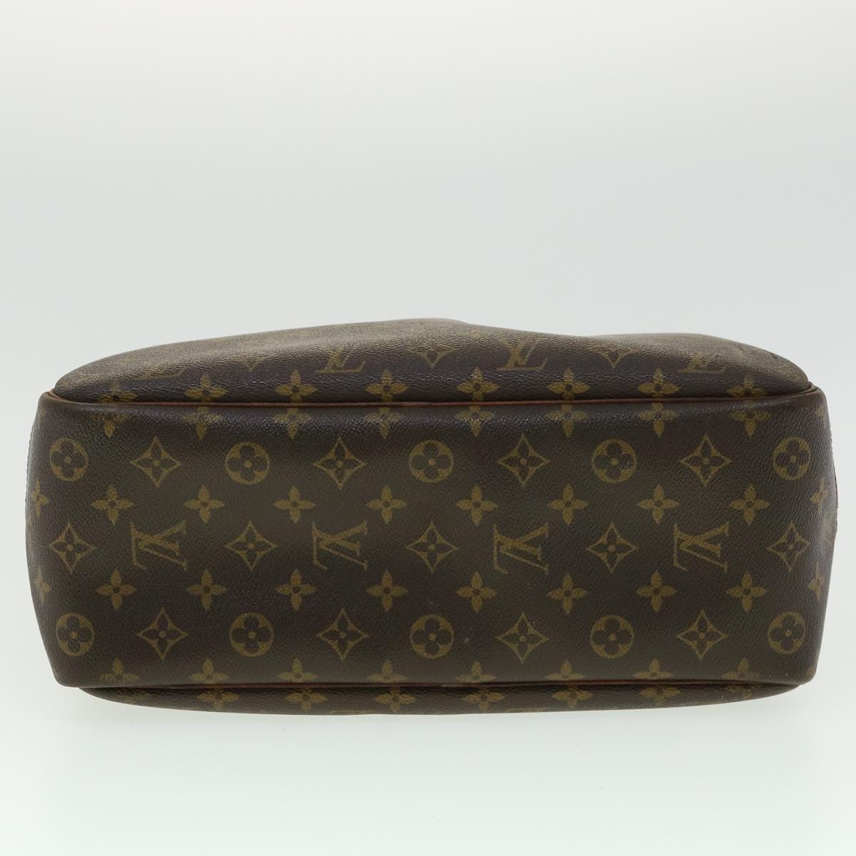 LOUIS VUITTON Monogram Deauville Hand Bag M47270 LV Auth 35260