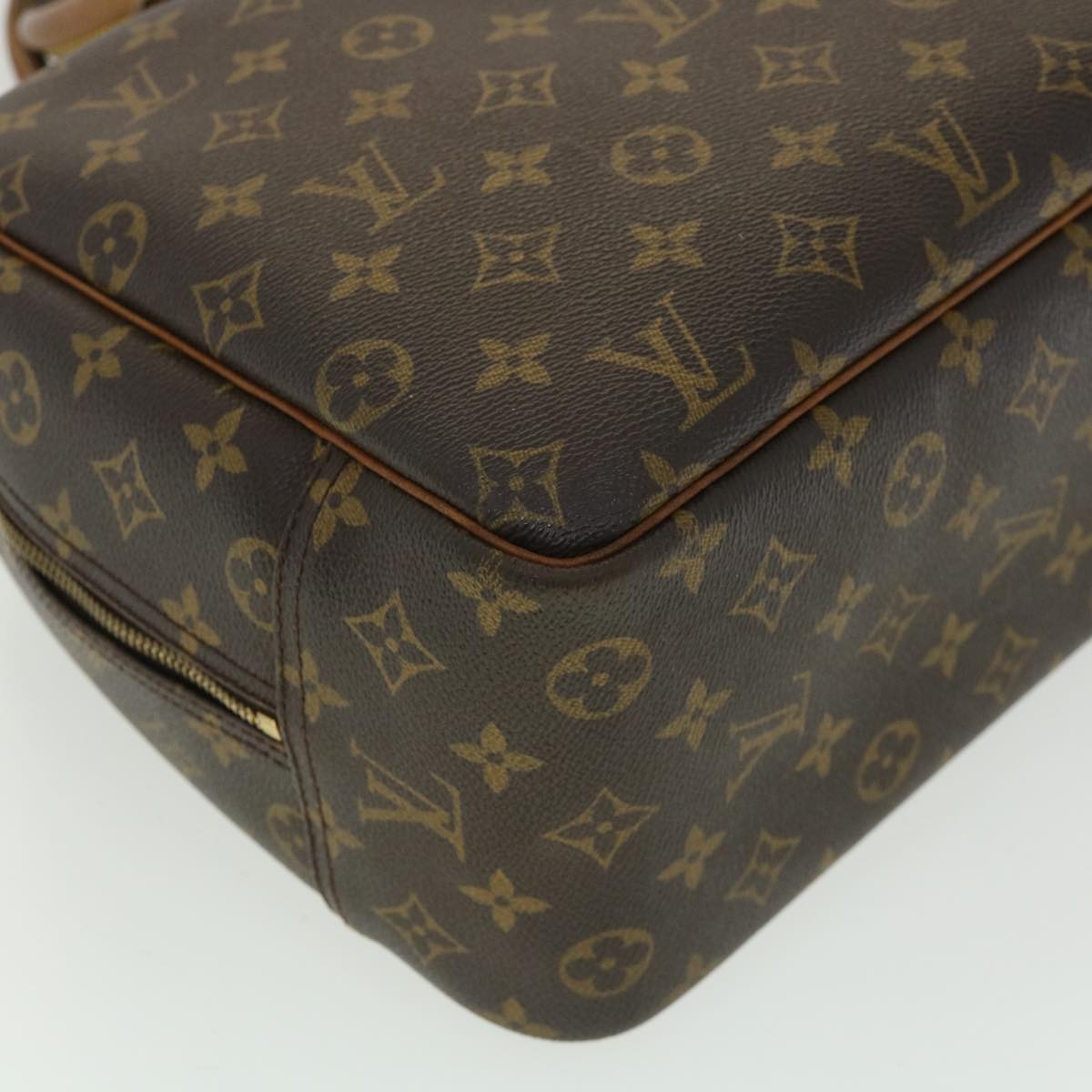 LOUIS VUITTON Monogram Deauville Hand Bag M47270 LV Auth 35261