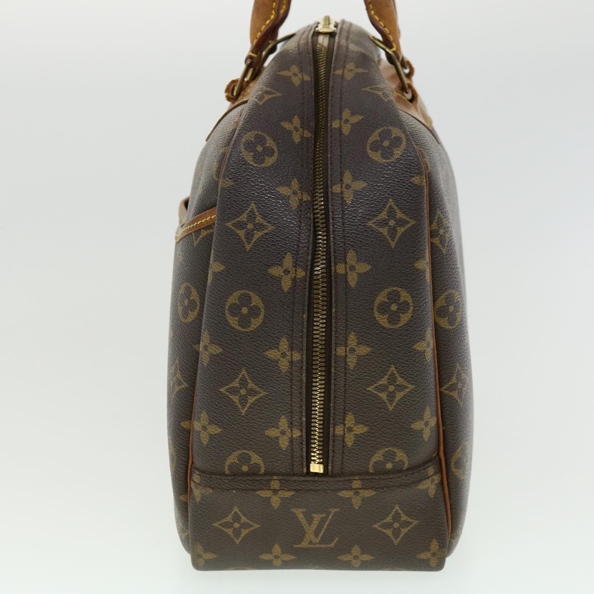 LOUIS VUITTON Monogram Deauville Hand Bag M47270 LV Auth 35261